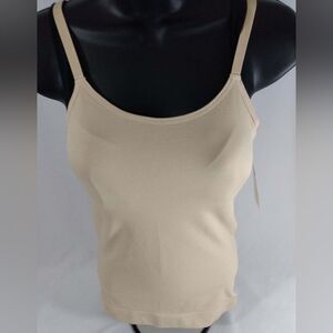 Scoop Neck Spandex CamiTank New Women's Large